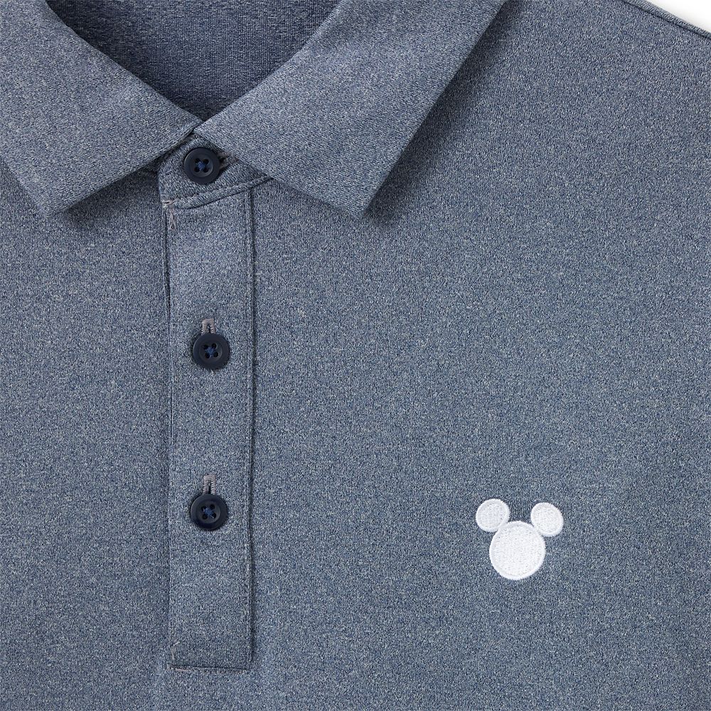 Mickey Mouse Icon Polo Shirt for Men by Nike &ndash; Heathered Gray