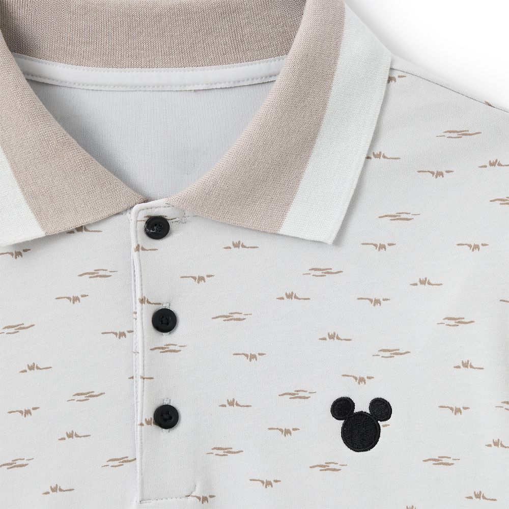 Mickey Mouse Icon Polo Shirt for Men by Nike &ndash; Grass Print