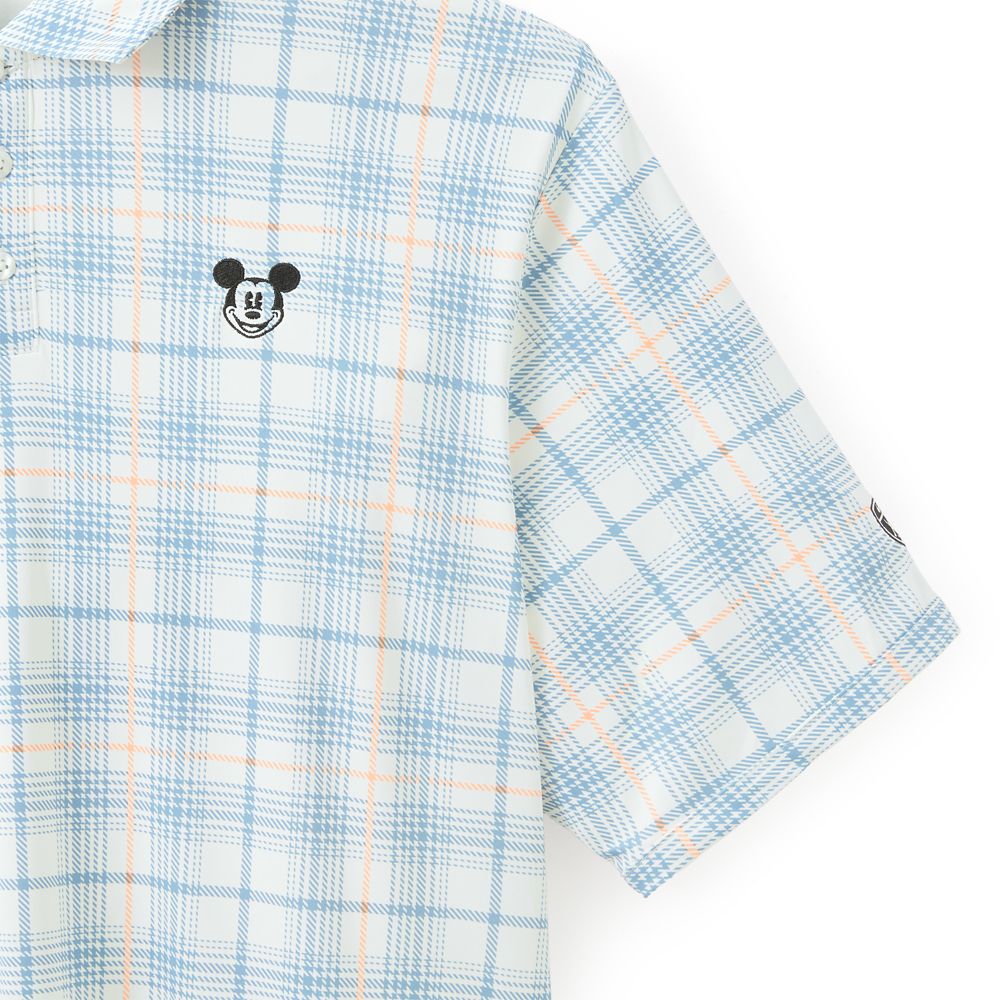Mickey Mouse Plaid Performance Dri-FIT Polo Shirt for Men by Nike