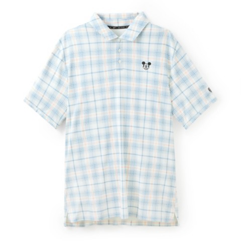 Мужские рубашки Nike Mickey Mouse Plaid Performance Dri-FIT Polo Shirt for Men by