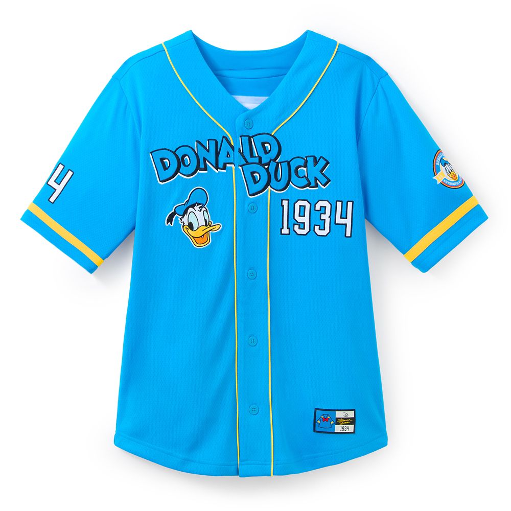 Donald Duck Baseball Jersey for Adults
