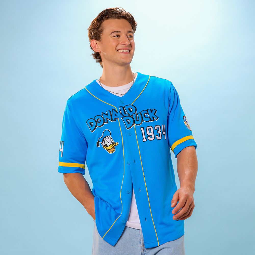 Donald Duck Baseball Jersey for Adults