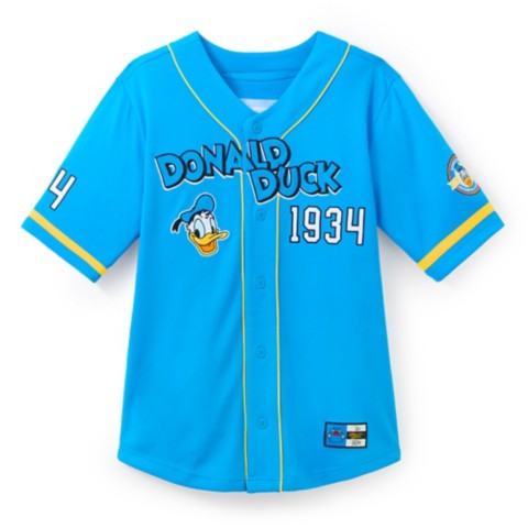 Мужские топы Disney Donald Duck Baseball Jersey for Adults