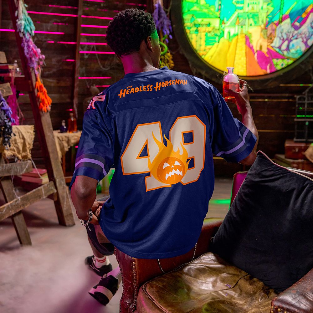 The Headless Horseman Football Jersey for Adults &ndash; The Adventures of Ichabod and Mr. Toad