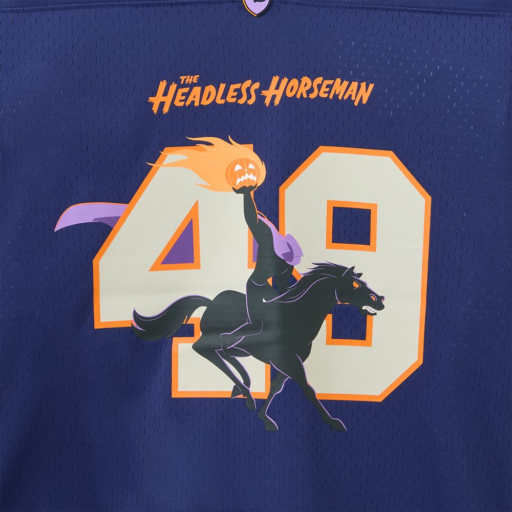 The Headless Horseman Football Jersey for Adults &ndash; The Adventures of Ichabod and Mr. Toad