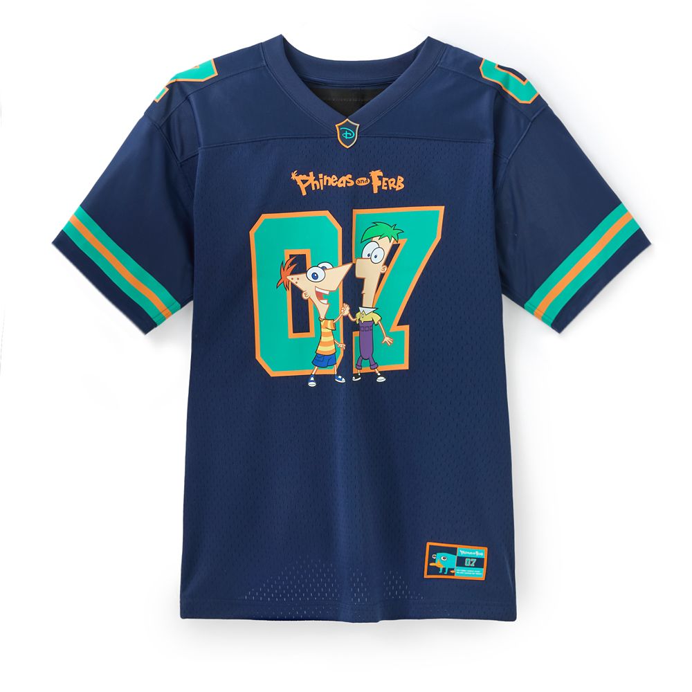 Phineas and Ferb Football Jersey for Adult