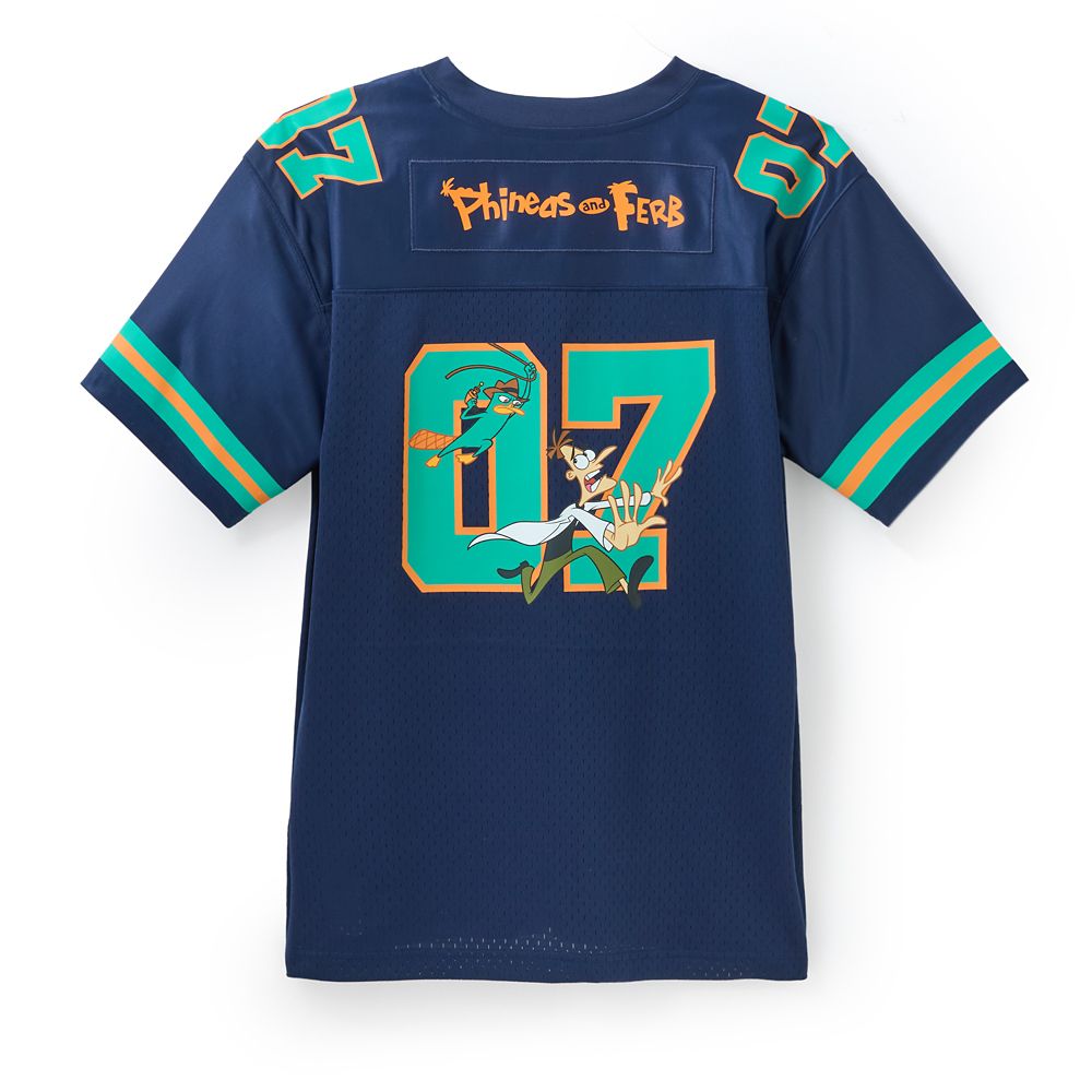 Phineas and Ferb Football Jersey for Adult