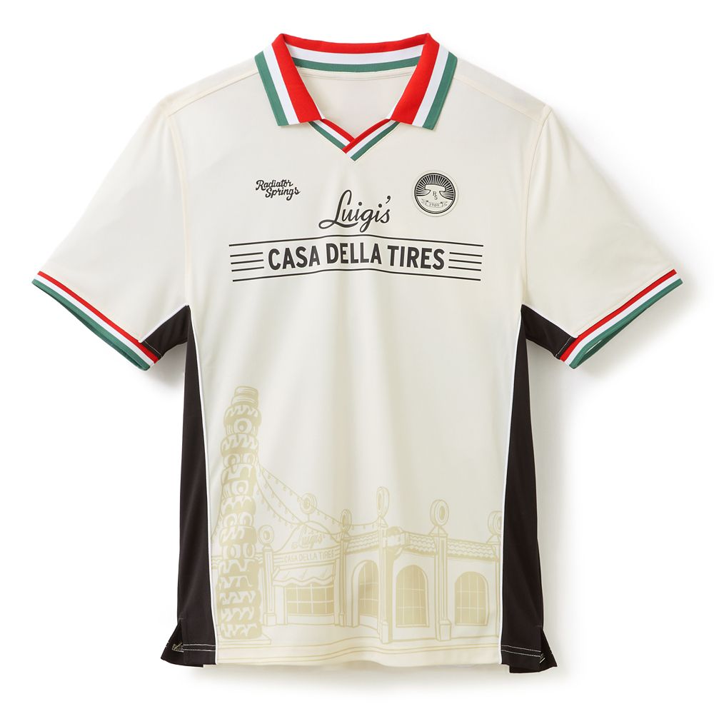 Luigi's Casa Della Tires Soccer Jersey for Men &ndash; Cars