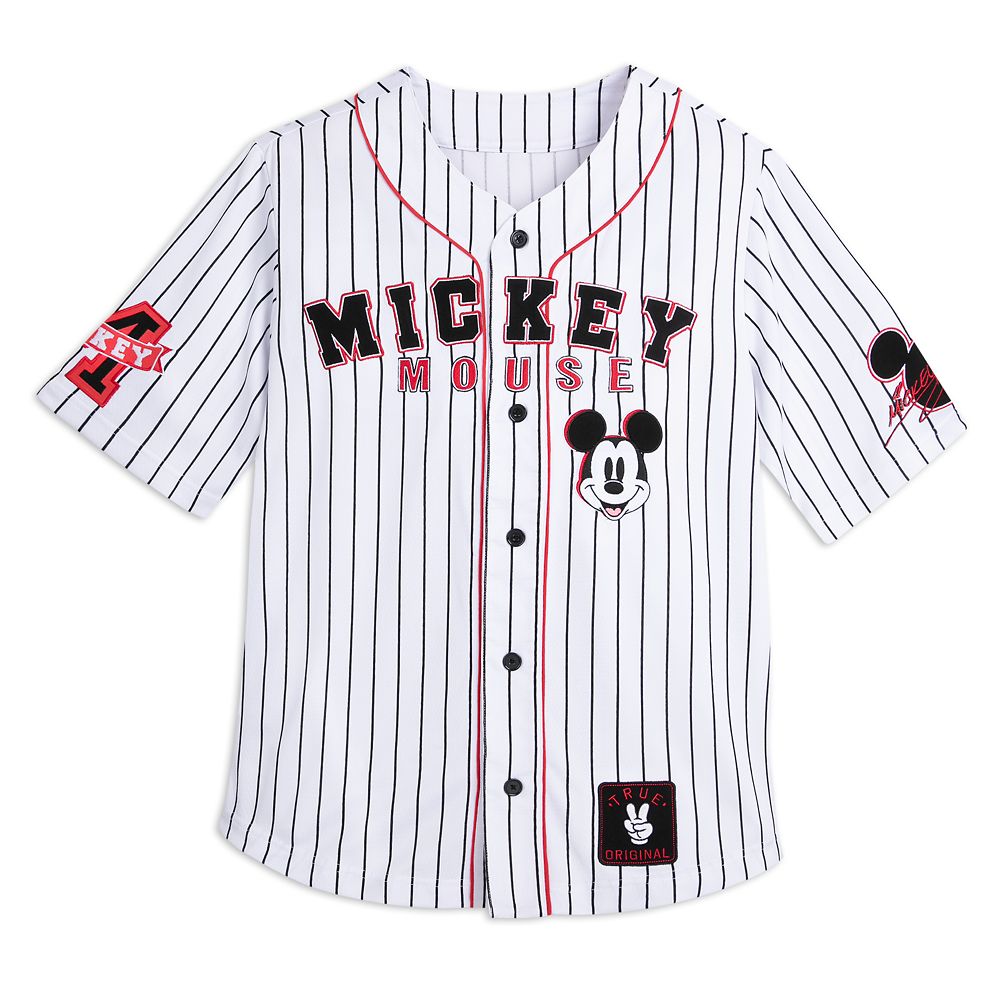 Mickey Mouse Baseball Shirt for Adults Official shopDisney