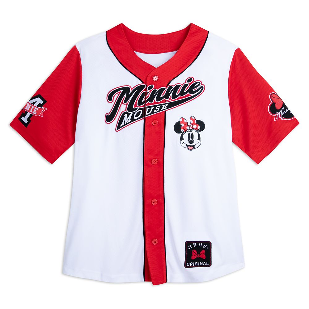 Minnie Mouse Baseball Shirt for Adults Official shopDisney