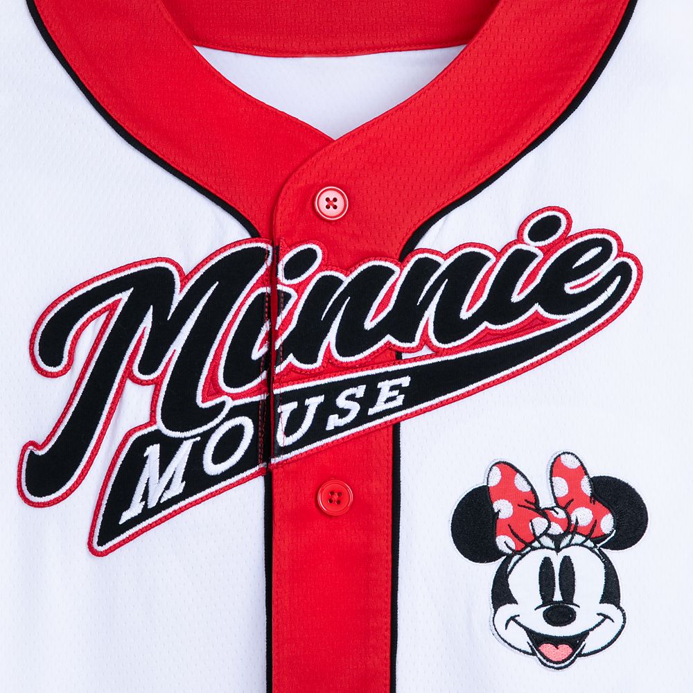 Minnie Mouse Baseball Shirt for Adults