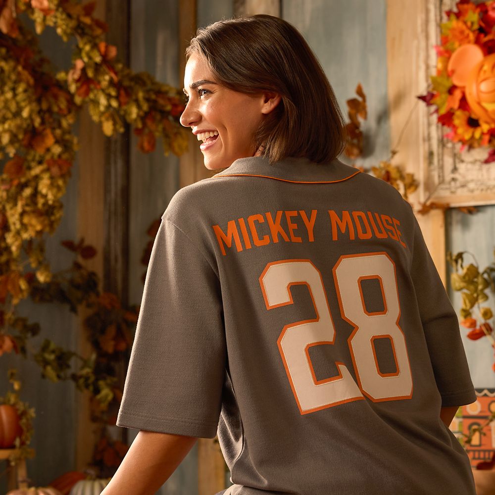 ディズニー ミッキー ハロウィン ベースボールシャツ 日本未発売 海外限定　S ディズニー ミッキー ハロウィン ベースボールシャツ 日本未発売 海外