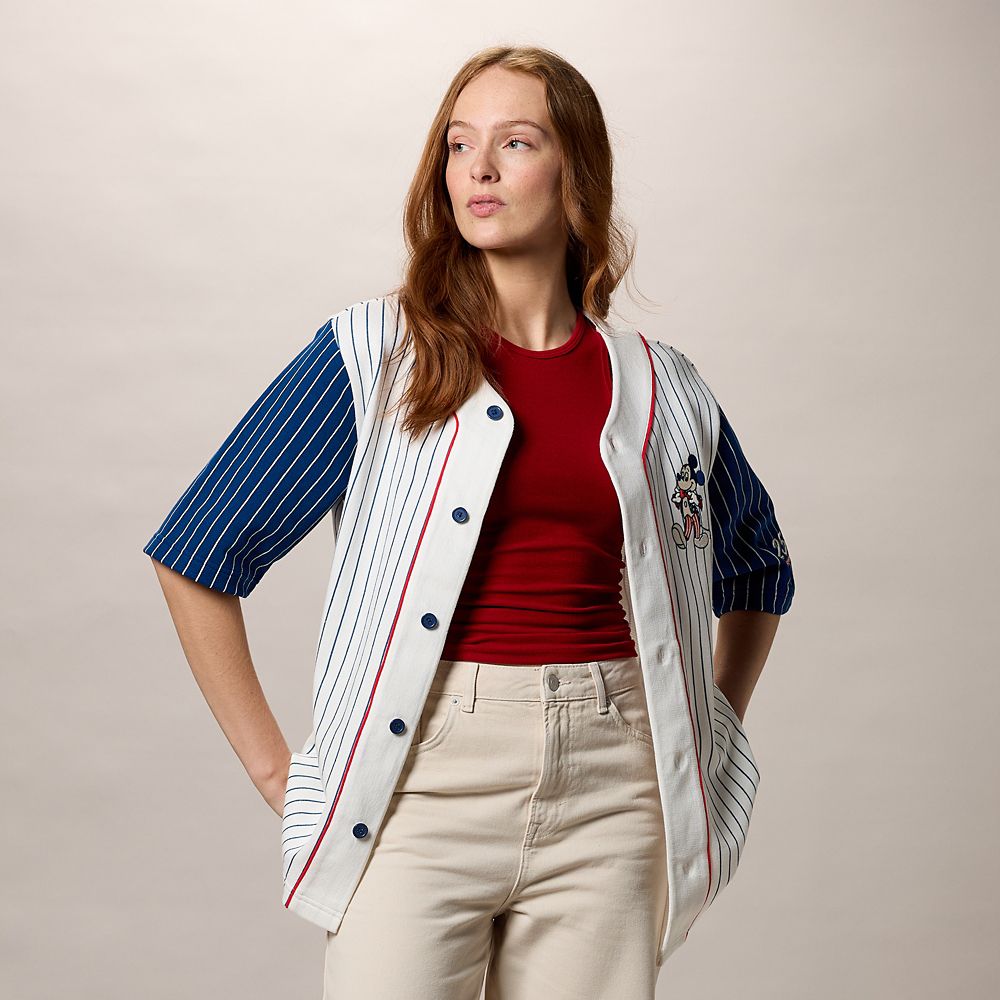 Mickey Mouse Americana Baseball Jersey for Adults