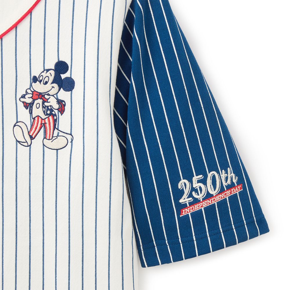 Mickey Mouse Americana Baseball Jersey for Adults