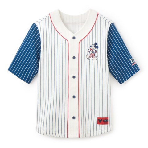 Топы Disney Mickey Mouse Americana Baseball Jersey for Adults