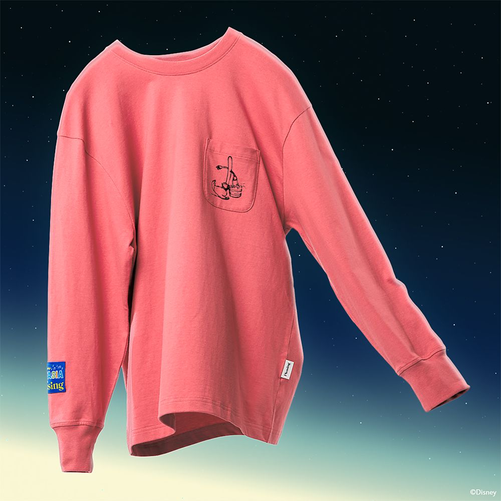 Disney Fantasia x Pleasing L'Apprenti Sorcier Long Sleeve Pocket T-Shirt for Adults