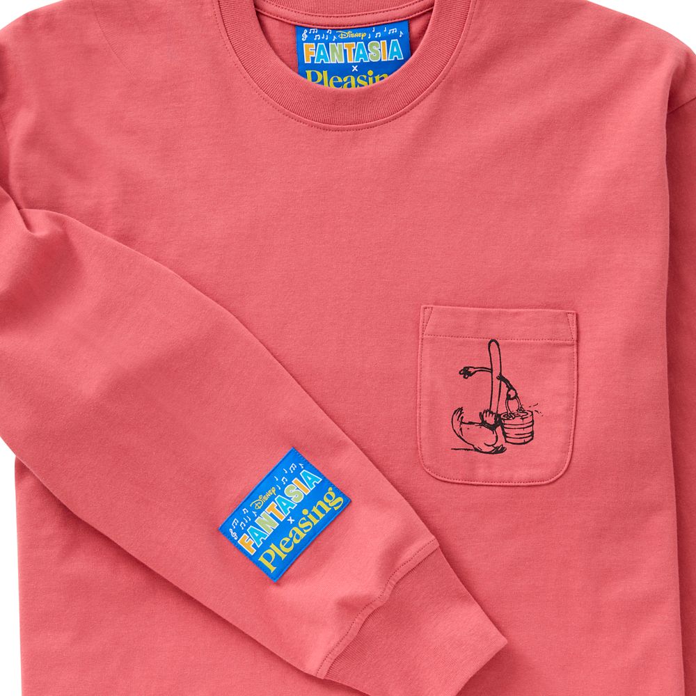 Disney Fantasia x Pleasing L'Apprenti Sorcier Long Sleeve Pocket T-Shirt for Adults