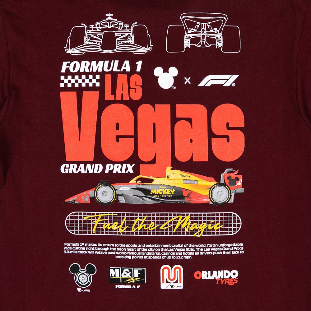 Disney x Formula 1 T-Shirt for Adults