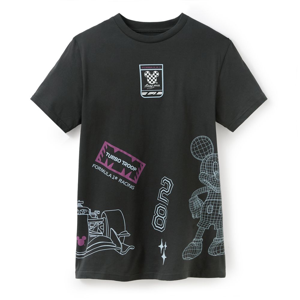 Disney&nbsp;x Formula 1&reg;&nbsp;Velocity Mickey Mouse Crest T-Shirt for Men