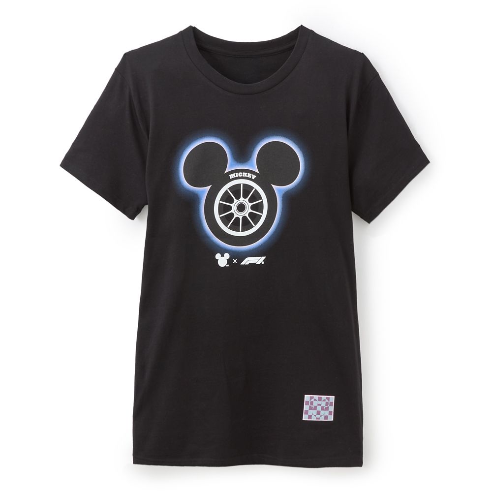 Disney&nbsp;x Formula 1&reg;&nbsp;Velocity Mickey Mouse T-Shirt for Men - Black