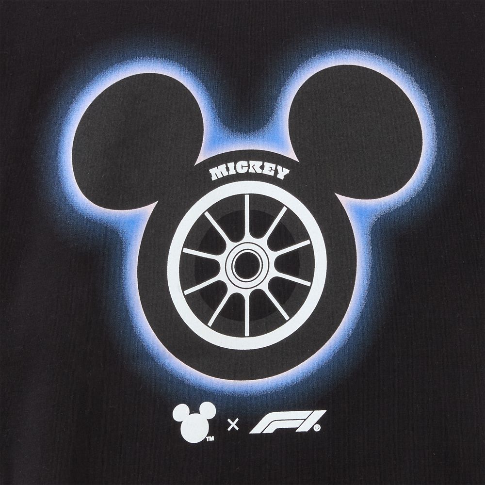 Disney&nbsp;x Formula 1&reg;&nbsp;Velocity Mickey Mouse T-Shirt for Men - Black