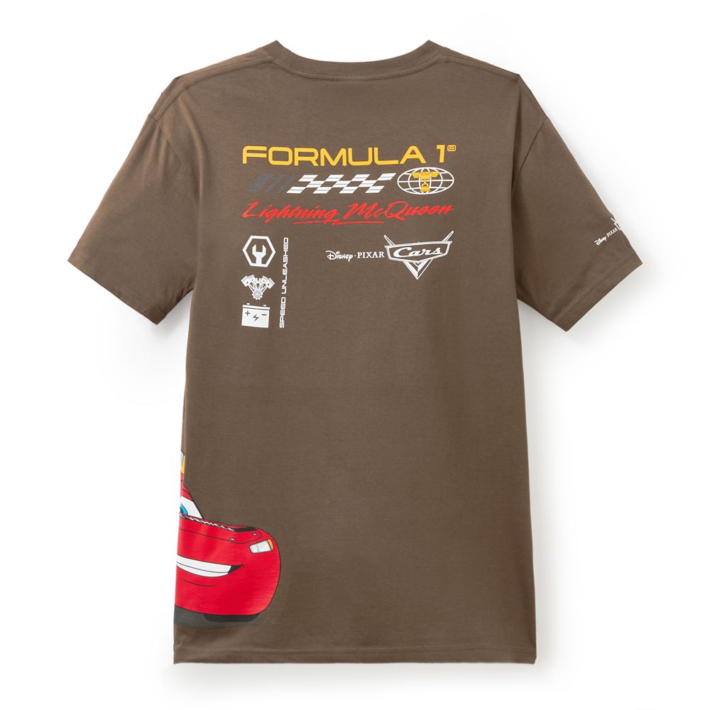 Disney and Pixar's Cars with Formula 1&reg; Lightning McQueen T-Shirt for Adults