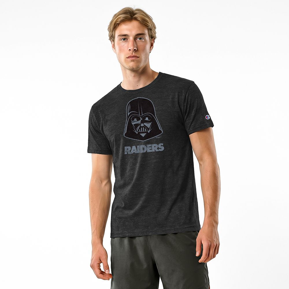 Darth Vader &ndash; Las Vegas Raiders T-shirt for Adults &ndash; Disney | Champion NFL