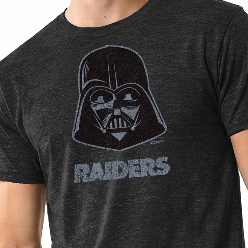 Darth Vader &ndash; Las Vegas Raiders T-shirt for Adults &ndash; Disney | Champion NFL