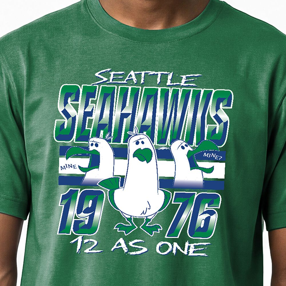Finding Nemo Seagulls &ndash; Seattle Seahawks T-Shirt for Adults &ndash; Disney | Champion NFL