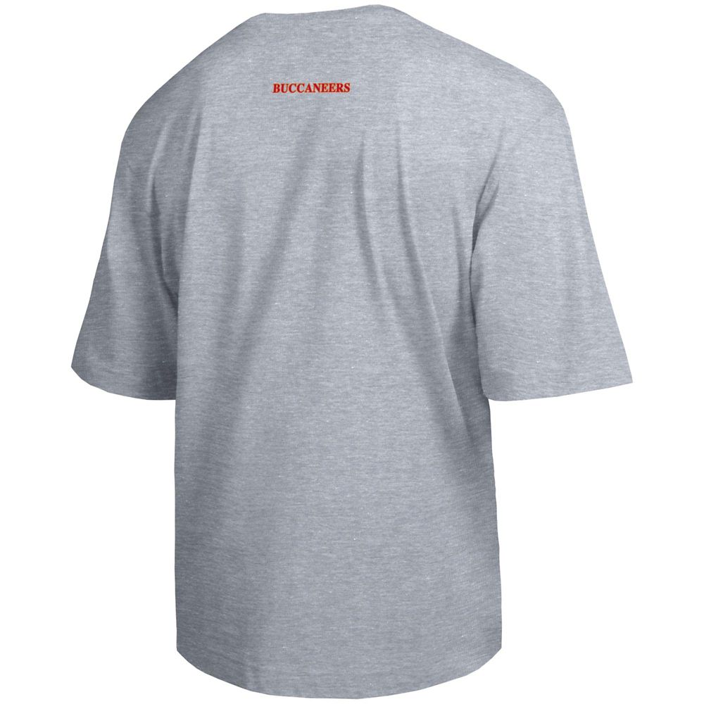 Captain Hook &ndash; Tampa Bay Buccaneers T-Shirt for Adults &ndash; Gray &ndash; Disney | Champion NFL