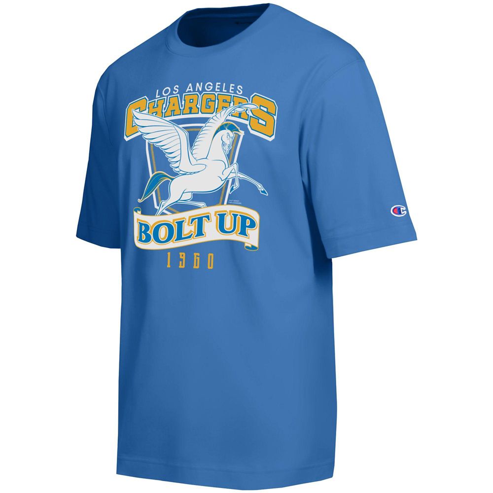 Hercules and Pegasus &ndash; Los Angeles Chargers T-shirt for Adults &ndash; Disney | Champion NFL