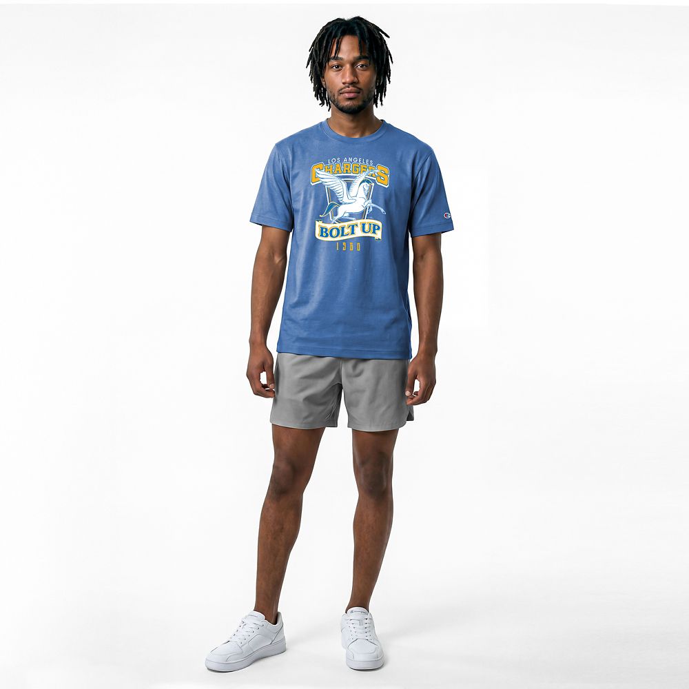 Hercules and Pegasus &ndash; Los Angeles Chargers T-shirt for Adults &ndash; Disney | Champion NFL