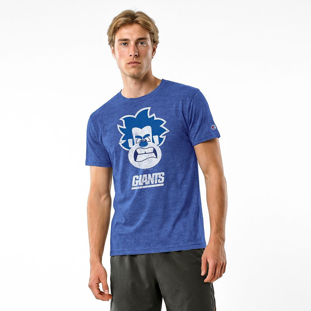 Wreck-It Ralph &ndash; New York Giants T-shirt for Adults &ndash; Disney | Champion NFL