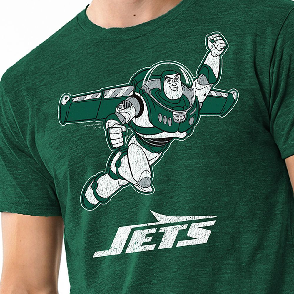 Buzz Lightyear &ndash; New York Jets T-shirt for Adults &ndash; Disney | Champion NFL