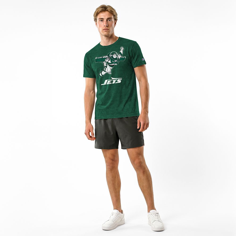 Buzz Lightyear &ndash; New York Jets T-shirt for Adults &ndash; Disney | Champion NFL