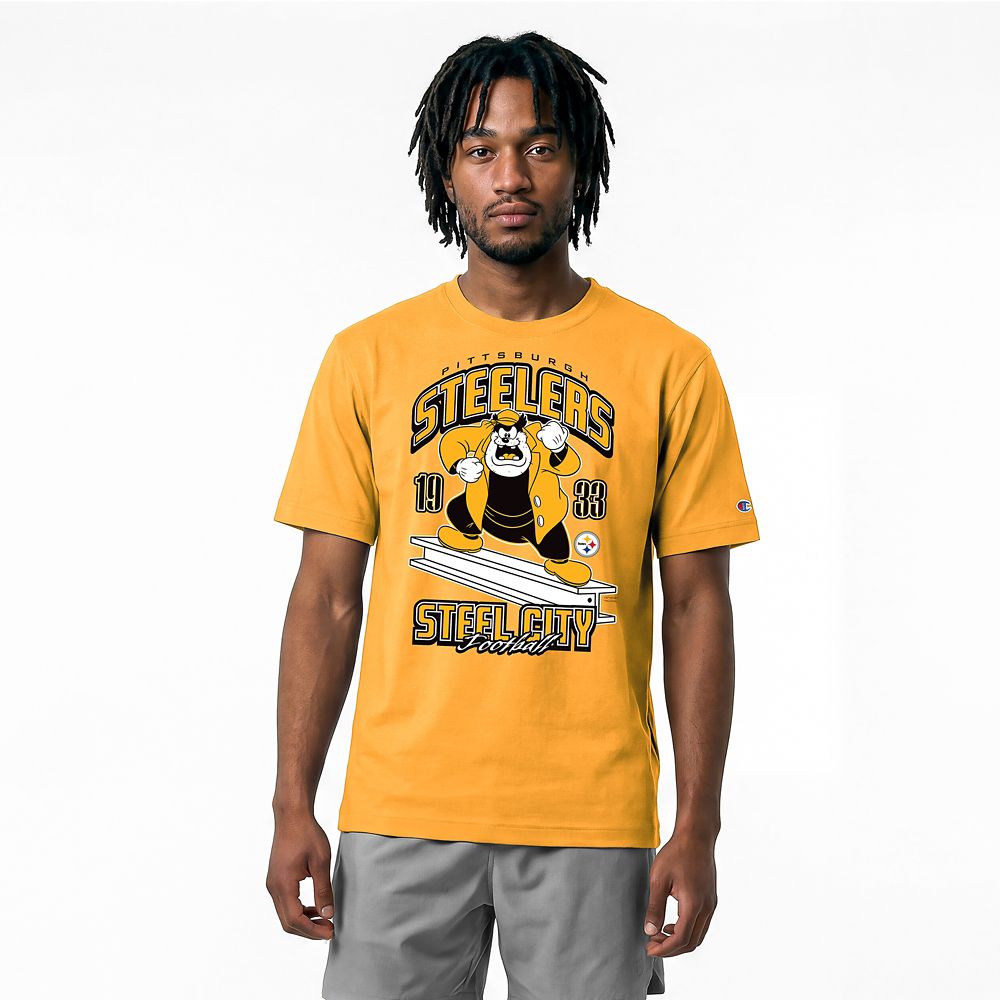 Pete &ndash; Pittsburgh Steelers T-Shirt for Adults &ndash; Disney | Champion NFL