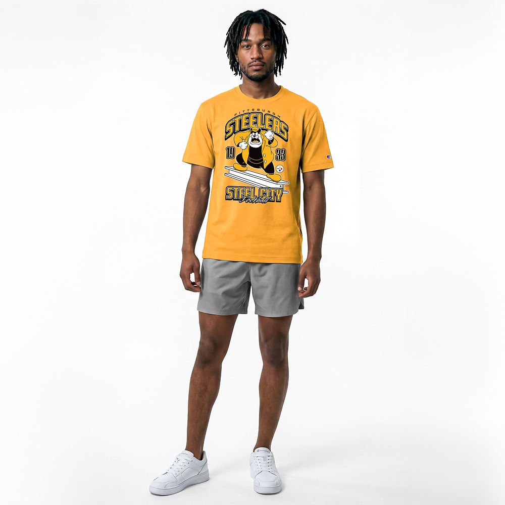 Pete &ndash; Pittsburgh Steelers T-Shirt for Adults &ndash; Disney | Champion NFL