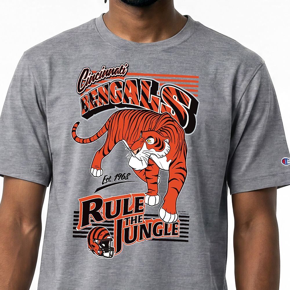 Shere Khan &ndash; Cincinnati Bengals T-Shirt for Adults &ndash; Disney | Champion NFL