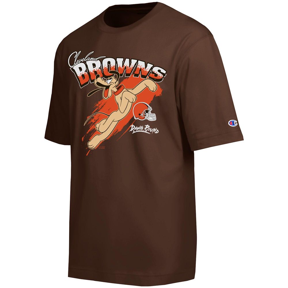 Pluto &ndash; Cleveland Browns T-Shirt for Adults &ndash; Disney | Champion NFL