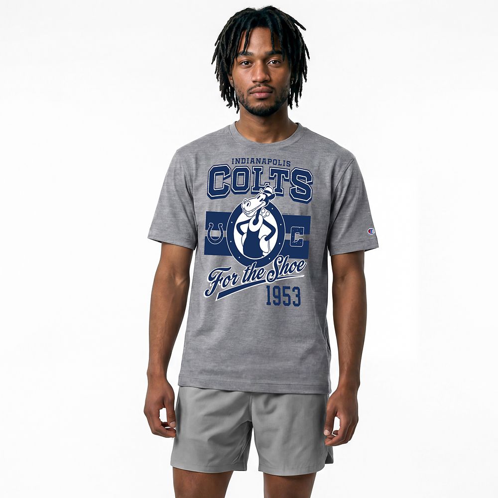 Horace Horsecollar &ndash; Indianapolis Colts T-Shirt for Adults &ndash; Disney | Champion NFL