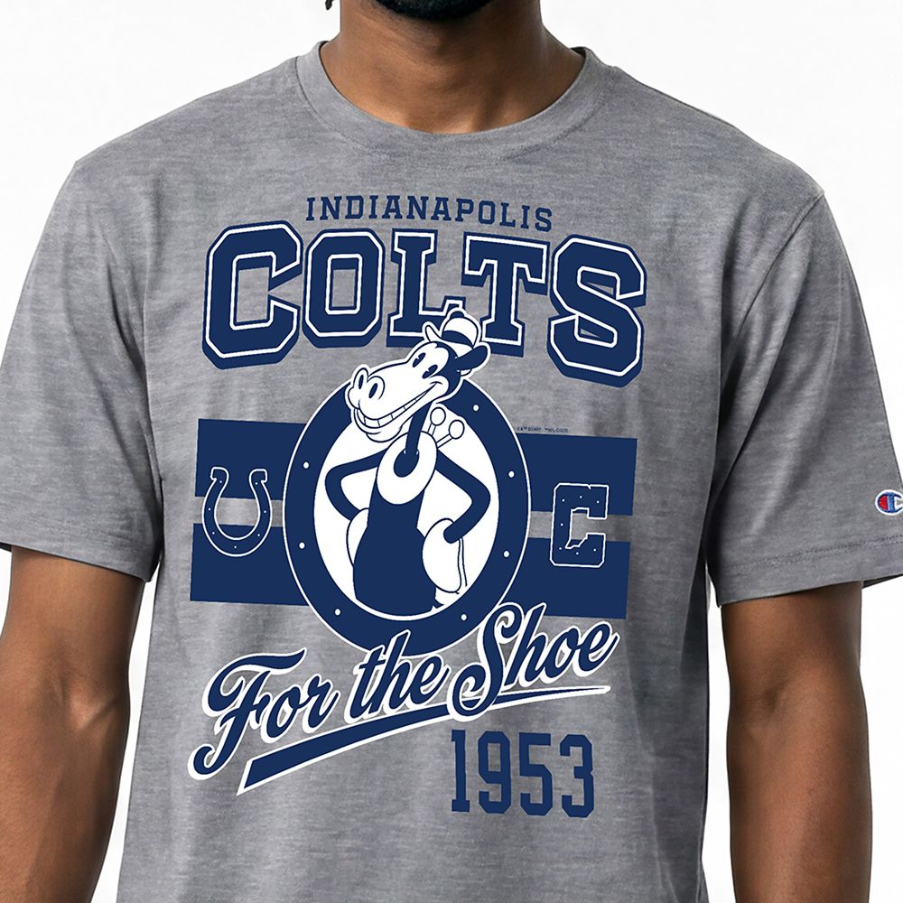 Horace Horsecollar &ndash; Indianapolis Colts T-Shirt for Adults &ndash; Disney | Champion NFL