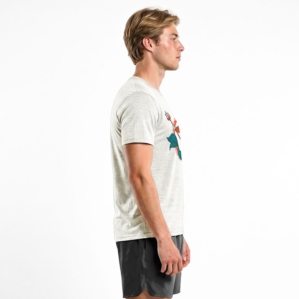 King Triton &ndash; Miami Dolphins T-shirt for Adults &ndash; Disney | Champion NFL