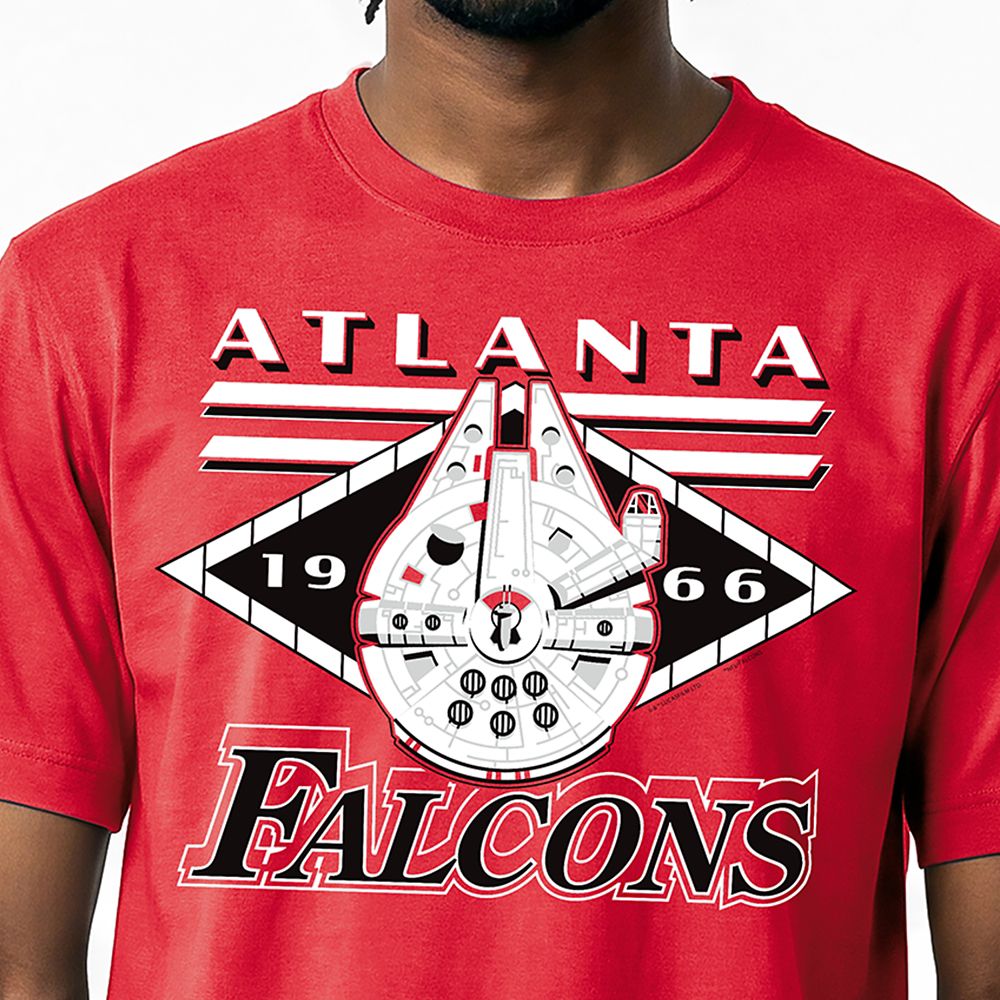 Millennium Falcon &ndash; Atlanta Falcons T-Shirt for Adults &ndash; Disney | Champion NFL