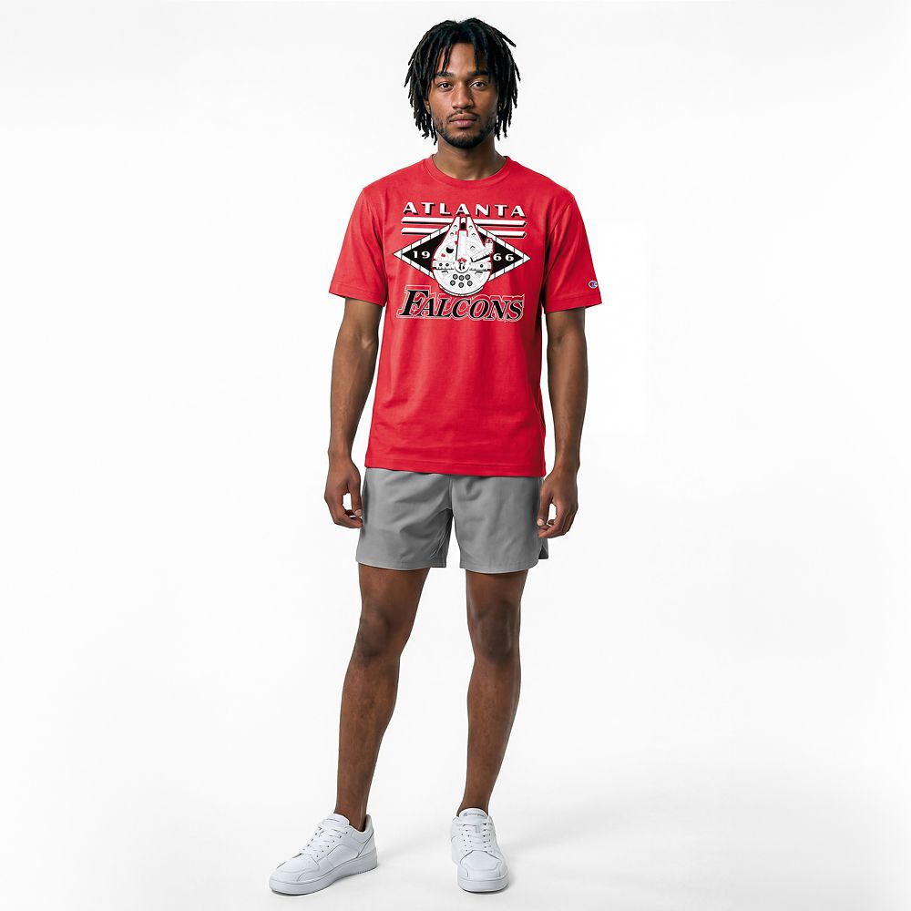 Millennium Falcon &ndash; Atlanta Falcons T-Shirt for Adults &ndash; Disney | Champion NFL