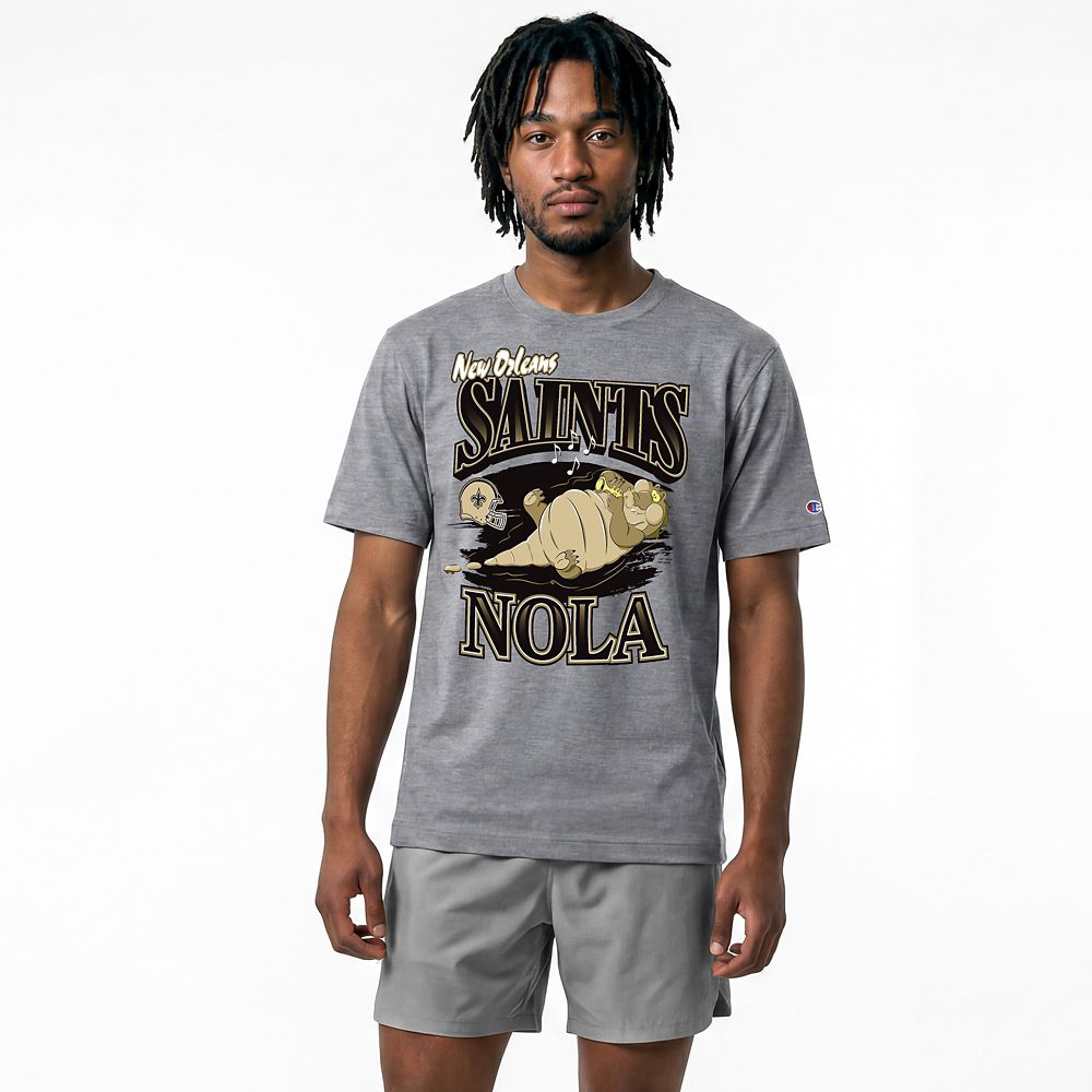 Louis &ndash; New Orleans Saints T-Shirt for Adults &ndash; Disney | Champion NFL