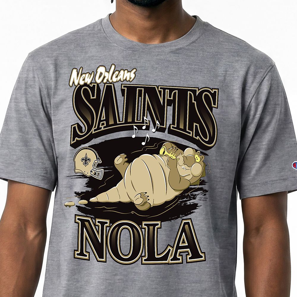 Louis &ndash; New Orleans Saints T-Shirt for Adults &ndash; Disney | Champion NFL