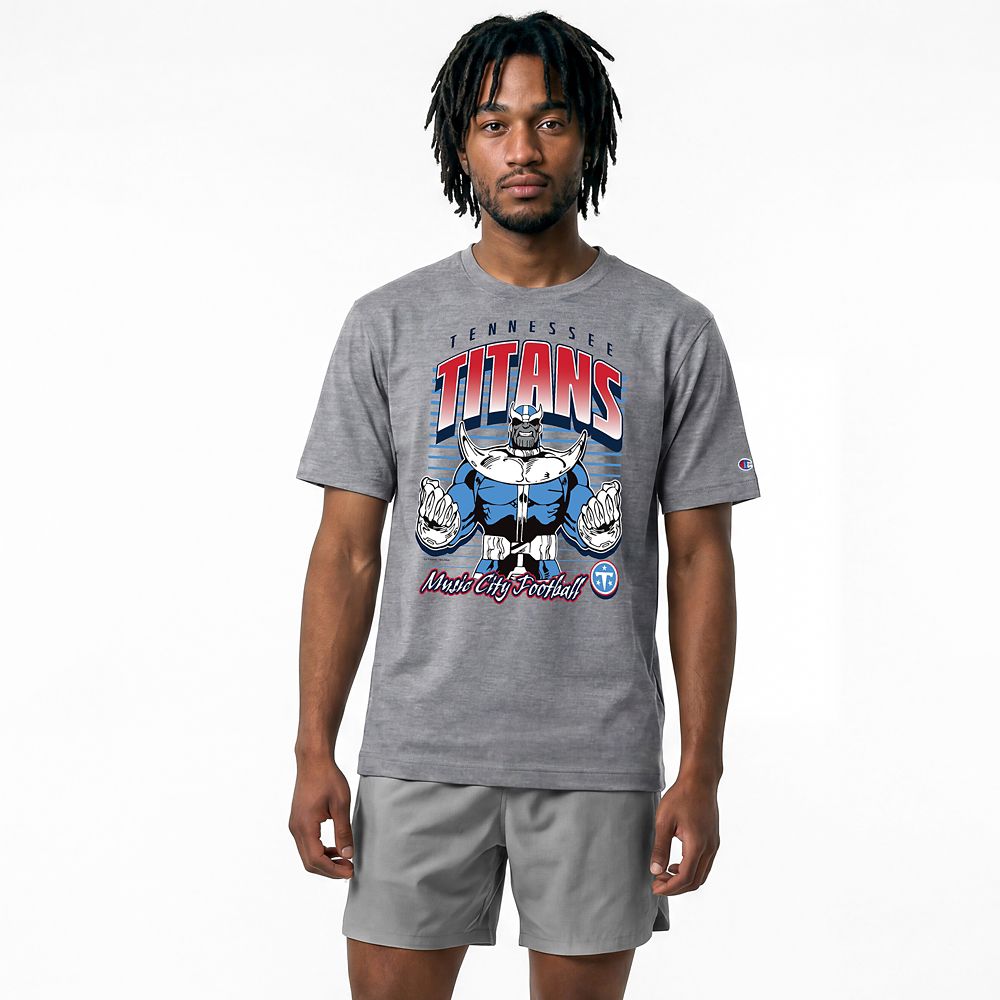 Thanos &ndash; Tennessee Titans T-Shirt for Adults &ndash; Disney | Champion NFL