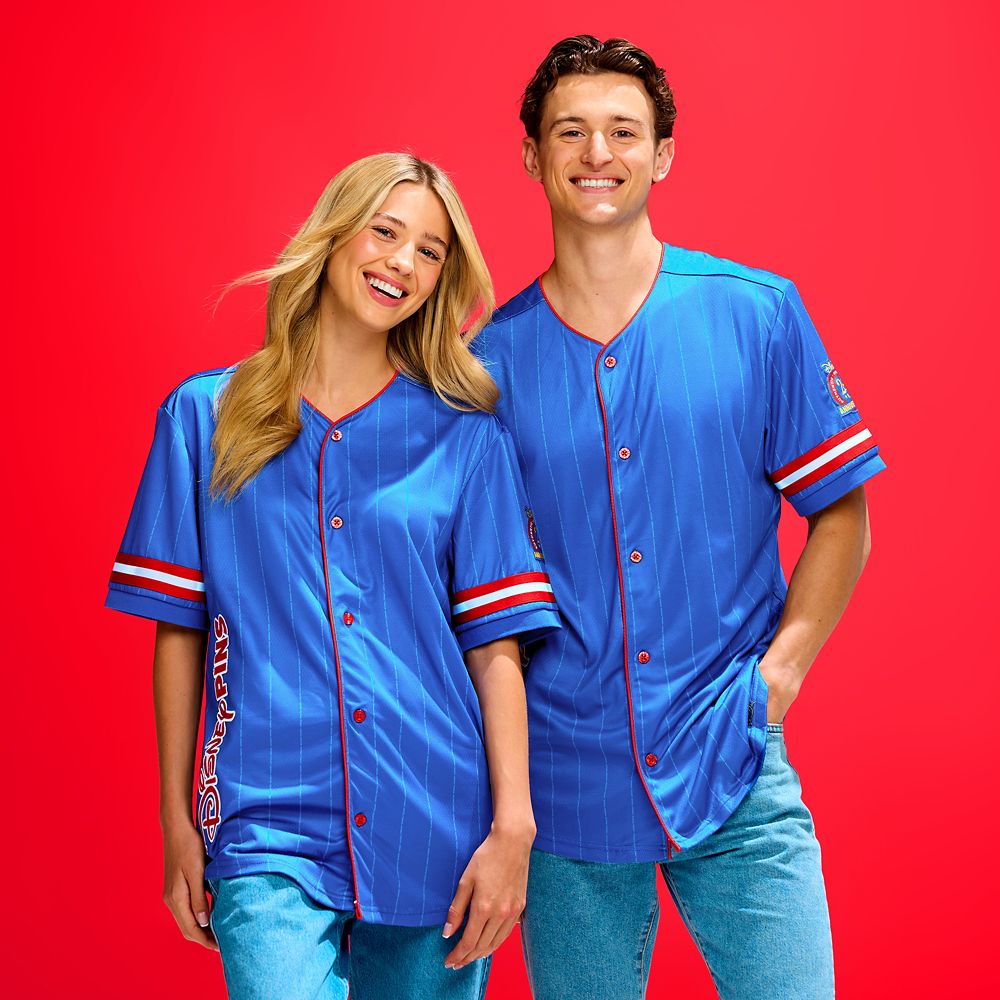 Disney Pin Trading 25th Anniversary Baseball Jersey for Adults