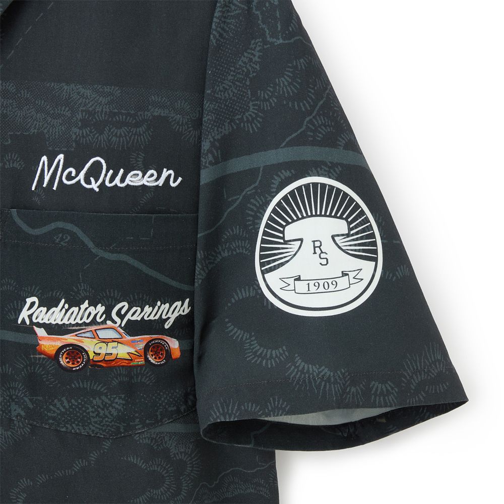 Lightning McQueen Button Down Shirt for Adults &ndash; Cars
