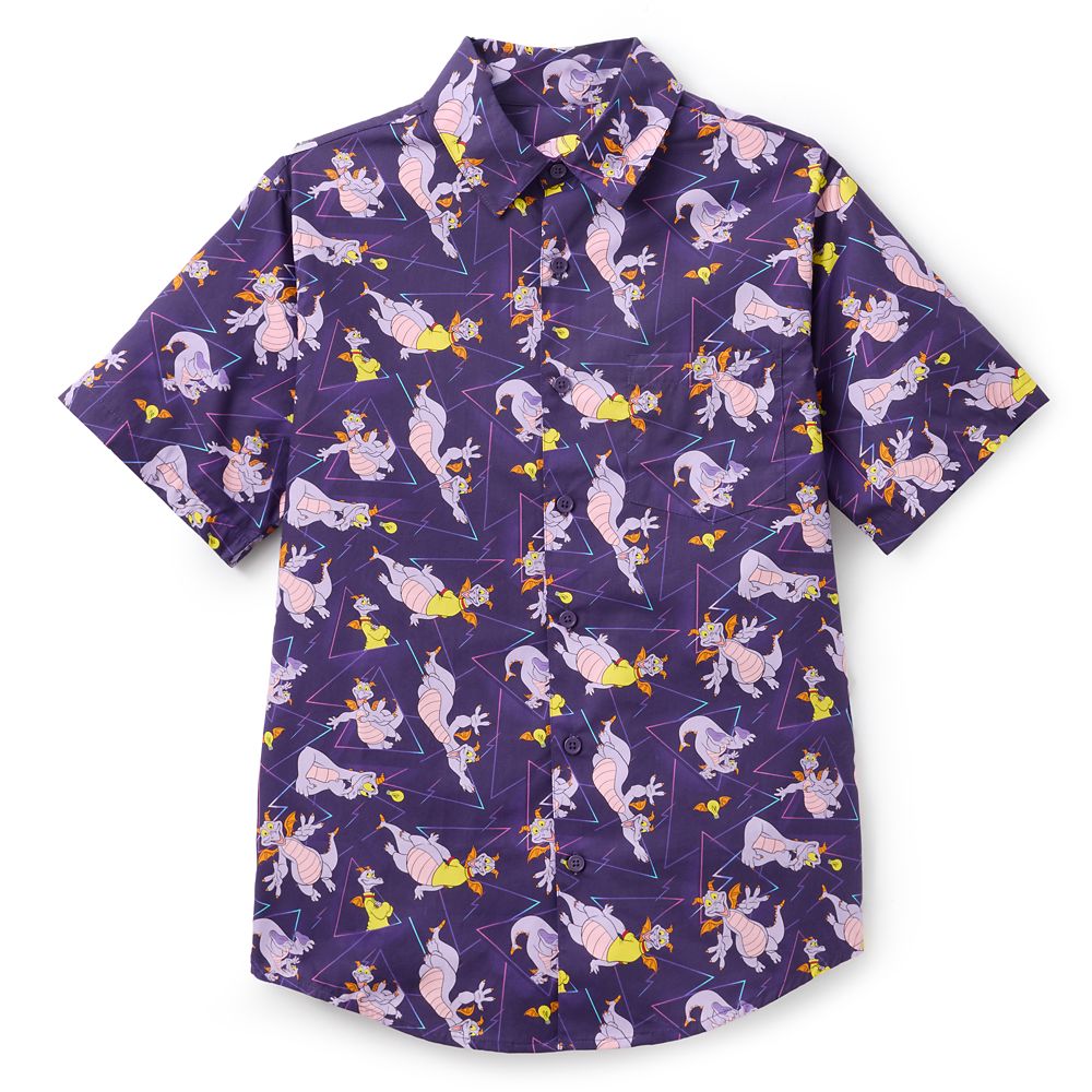 Figment Button Down Shirt for Men EPCOT Official shopDisney